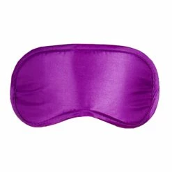 Outlet 🎉 Bondara Soft Satin Blindfold Mask - Purple 🌟