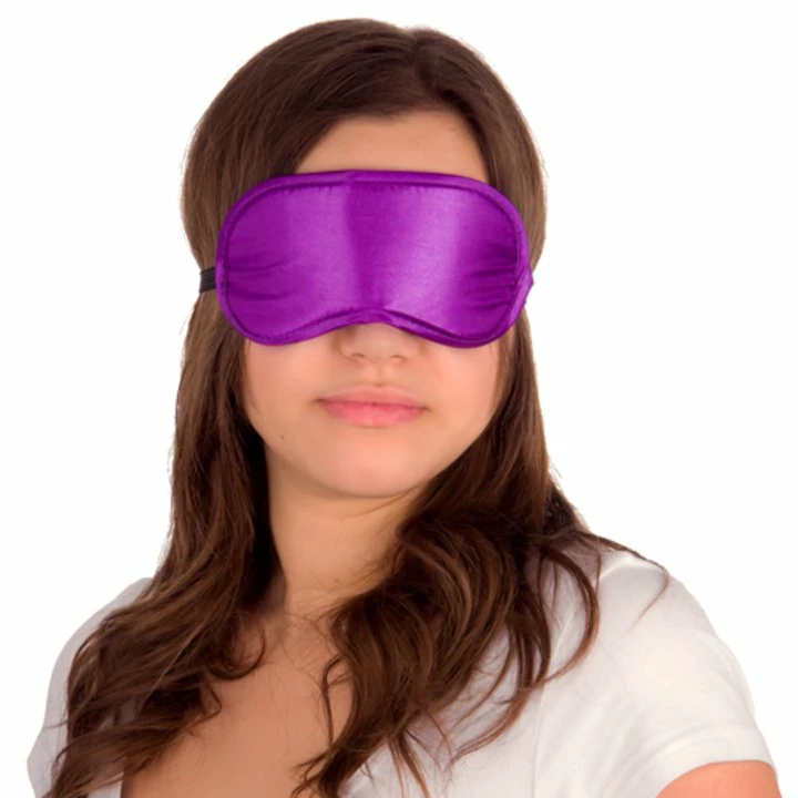 Outlet ๐ Bondara Soft Satin Blindfold Mask - Purple ๐ 4 Outlet ๐ Bondara Soft Satin Blindfold Mask - Purple ๐ - Image 2
