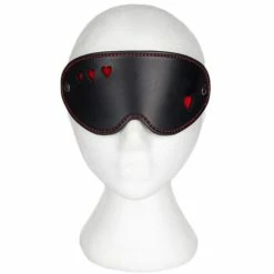 Wholesale β Bondara Faux Leather Heart Blindfold π 7 Wholesale β Bondara Faux Leather Heart Blindfold π -Bondage props Sale unnamed file 983